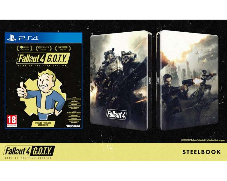 FALLOUT 4 G.O.T.Y STEELBOOK EDITION