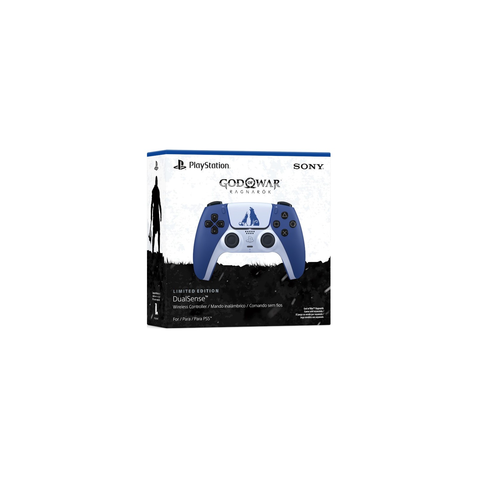 DUALSENSE WIRELESS CONTROLLER GOD OF WAR  RAGNARÖK (EDICION LIMITADA) IMP