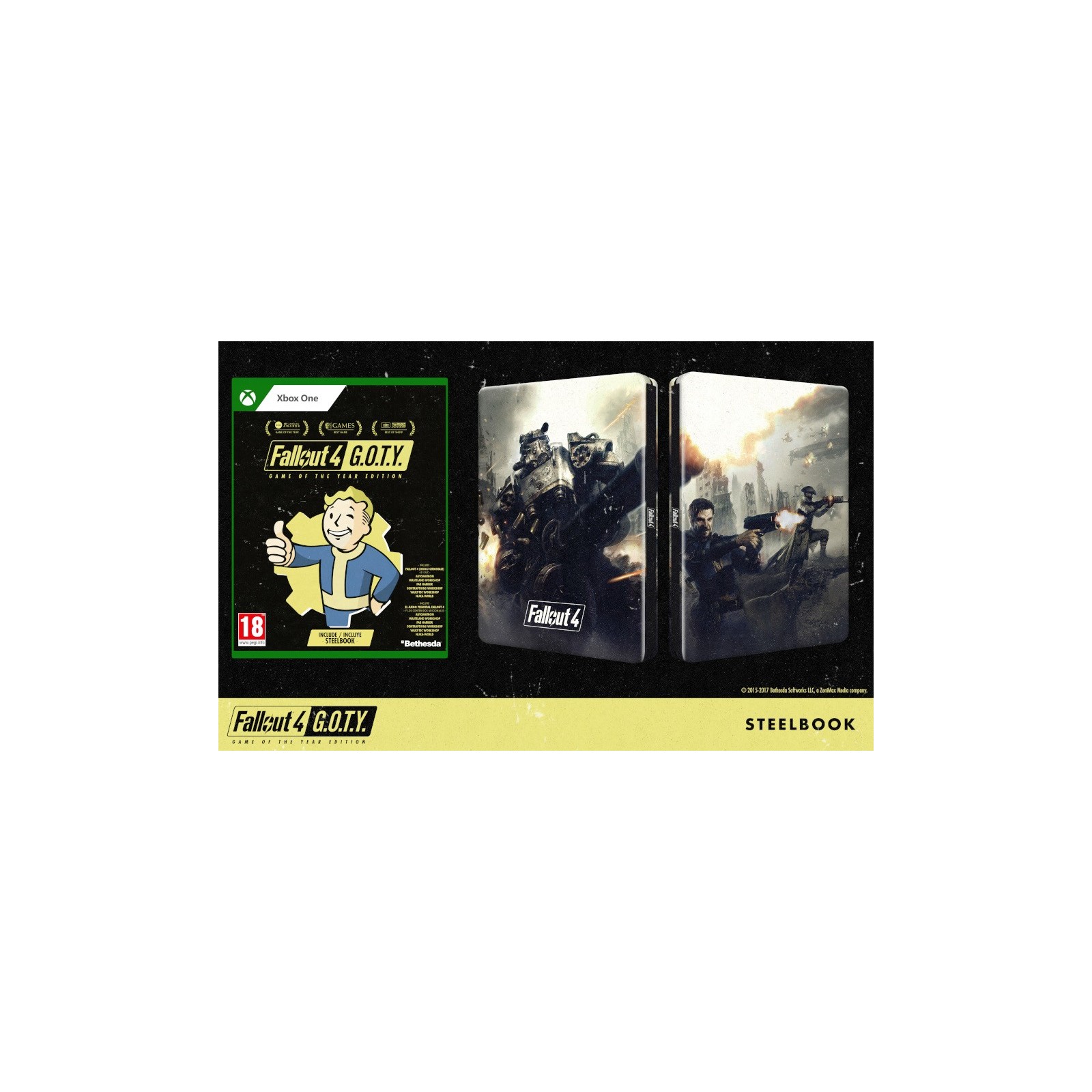 FALLOUT 4 G.O.T.Y STEELBOOK EDITION