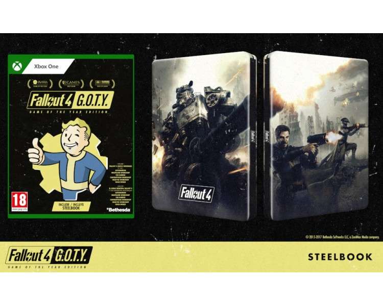 FALLOUT 4 G.O.T.Y STEELBOOK EDITION