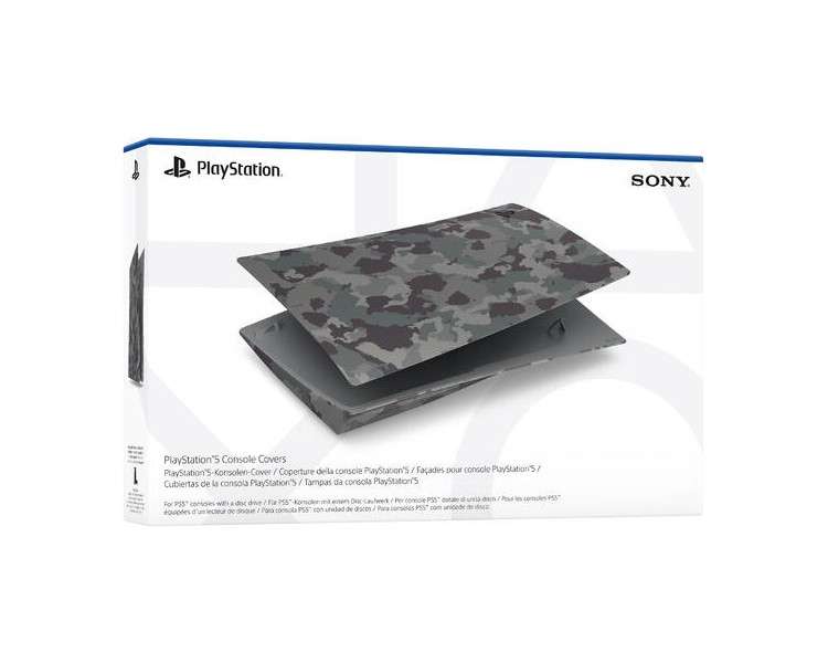 STANDARD CONSOLE COVERS GREY CAMO (IMP)