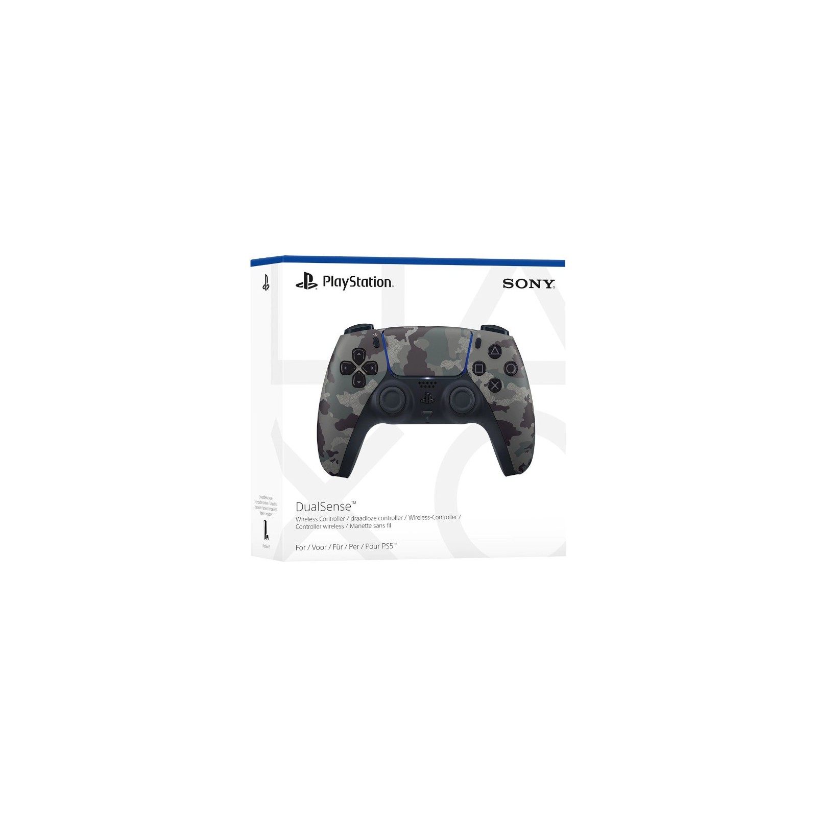 DUALSENSE WIRELESS CONTROLLER GREY CAMO (GRIS CAMUFLAJE)