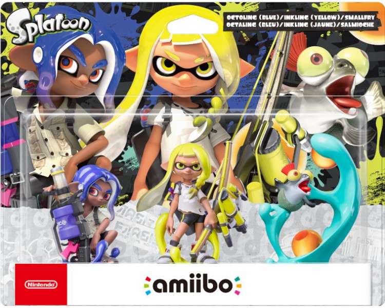 AMiiBO SPLATOON : INKLING / OCTARIANO / CENUTRIN (PACK 3 FIGURAS) IMP