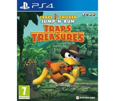 CRAZY CHICKEN JUMP ' N ' RUN: TRAPS AND TREASURES