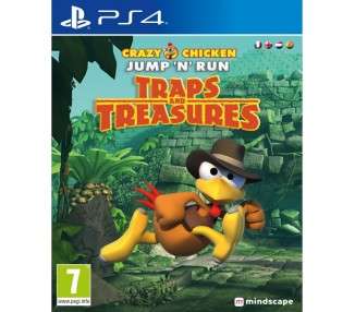 CRAZY CHICKEN JUMP ' N ' RUN: TRAPS AND TREASURES