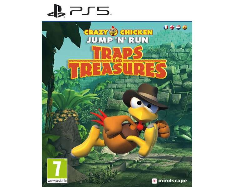 CRAZY CHICKEN JUMP ' N ' RUN: TRAPS AND TREASURES