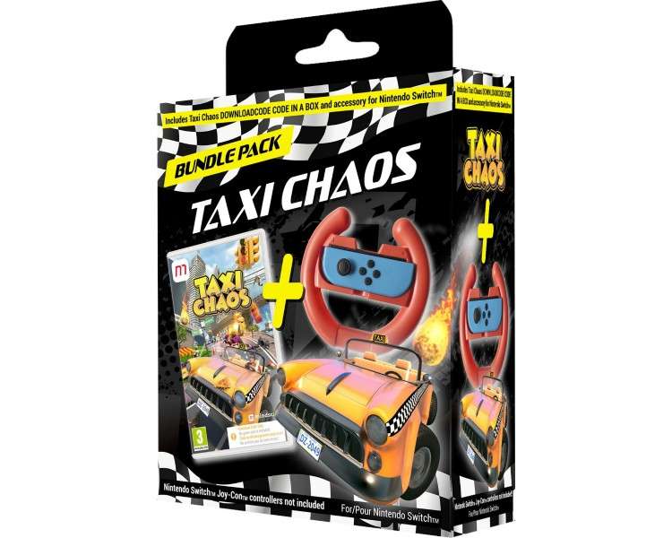 TAXI CHAOS RACING WHEEL BUNDLE (CIAB)