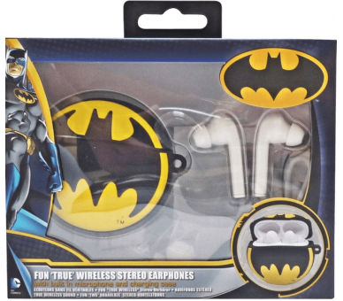 LAZERBUILT TRUE WIRELESS EARPHONES BATMAN LOGO