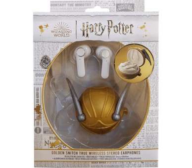 LAZERBUILT GOLDEN SNITCH TRUE WIRELESS EARPHONES HARRY POTTER