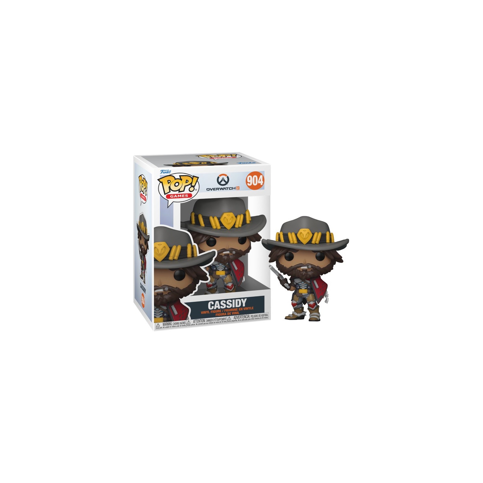 FUNKO POP! GAMES - OVERWATCH 2: CASSIDY (904)