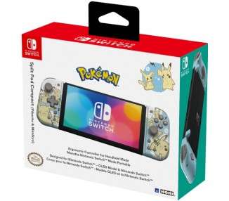 HORI SPLIT PAD COMPACT POKEMON PIKACHU & MIMIKYU NSW-410U  (SWITCH/OLED)