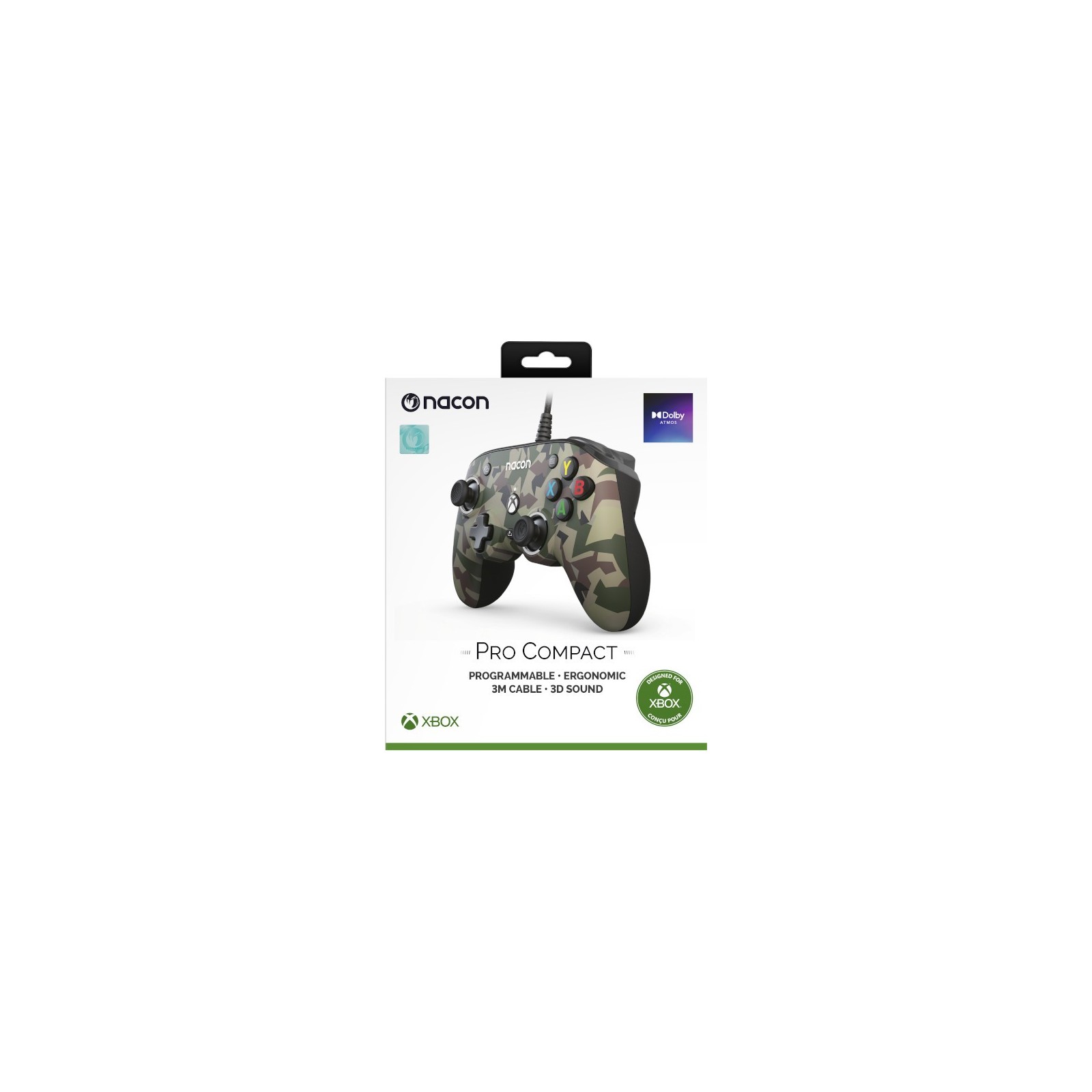 NACON CONTROLLER PRO COMPACT CAMO BLACK (XBOX/WINDOWS 10)