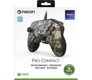 NACON CONTROLLER PRO COMPACT CAMO BLACK (XBOX/WINDOWS 10)