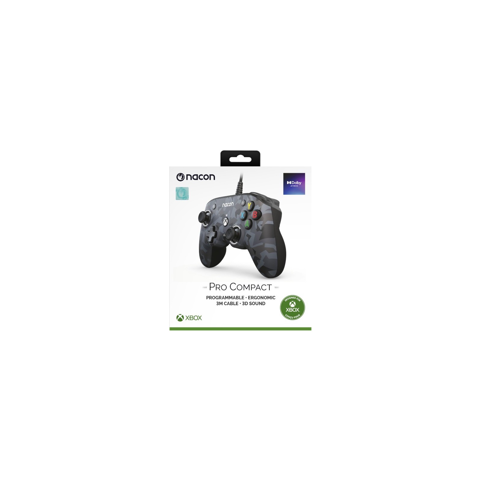 NACON CONTROLLER PRO COMPACT CAMO GREY (XBOX/WINDOWS 10)