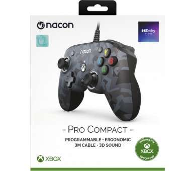 NACON CONTROLLER PRO COMPACT CAMO GREY (XBOX/WINDOWS 10)