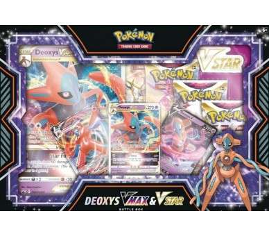 POKEMON JUEGO DE CARTAS COL. COMBATE DEOXYS VMAX Y V-ASTRO  (ESP)