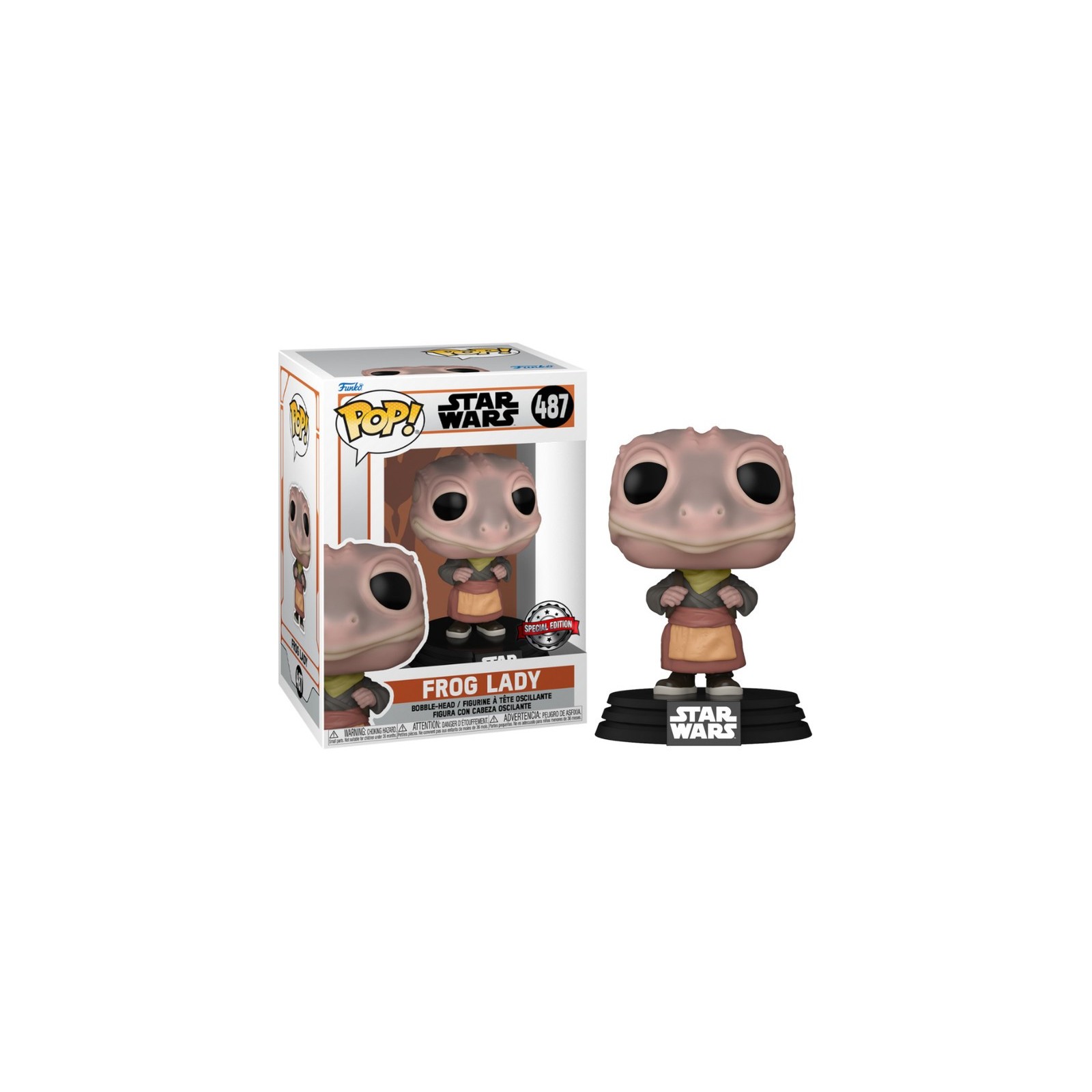 FUNKO POP! STAR WARS: FROG LADY (487) SPECIAL EDITION