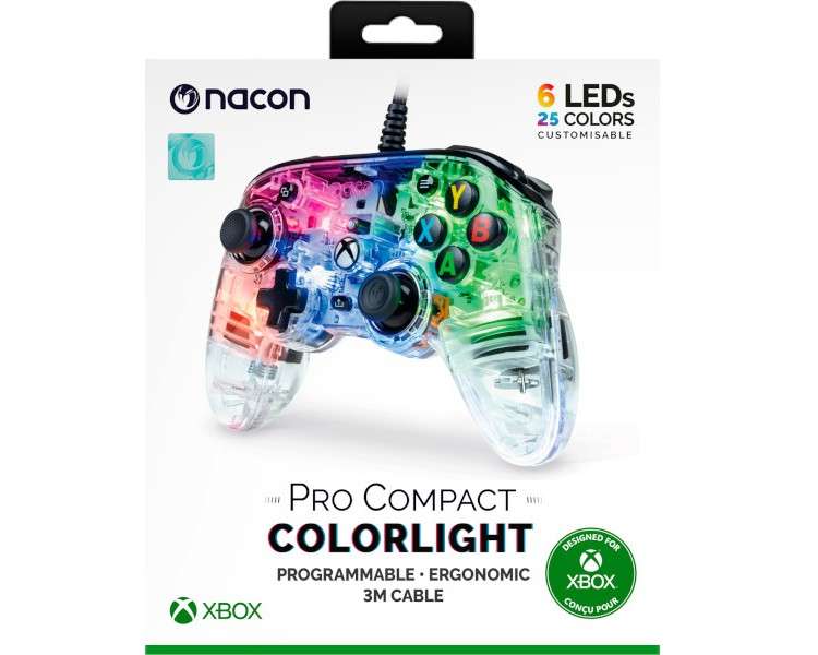 NACON CONTROLLER PRO COMPACT RGB (XBOX/WINDOWS 10)