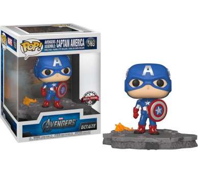 FUNKO POP! AVENGERS: CAPTAIN AMERICA DELUXE (589) SPECIAL EDITION