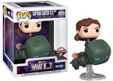 FUNKO POP! WHAT IF...?: CAPTAIN CARTER AND THE HYDRA STOMPER (885) DELUXE SPECIAL EDITION