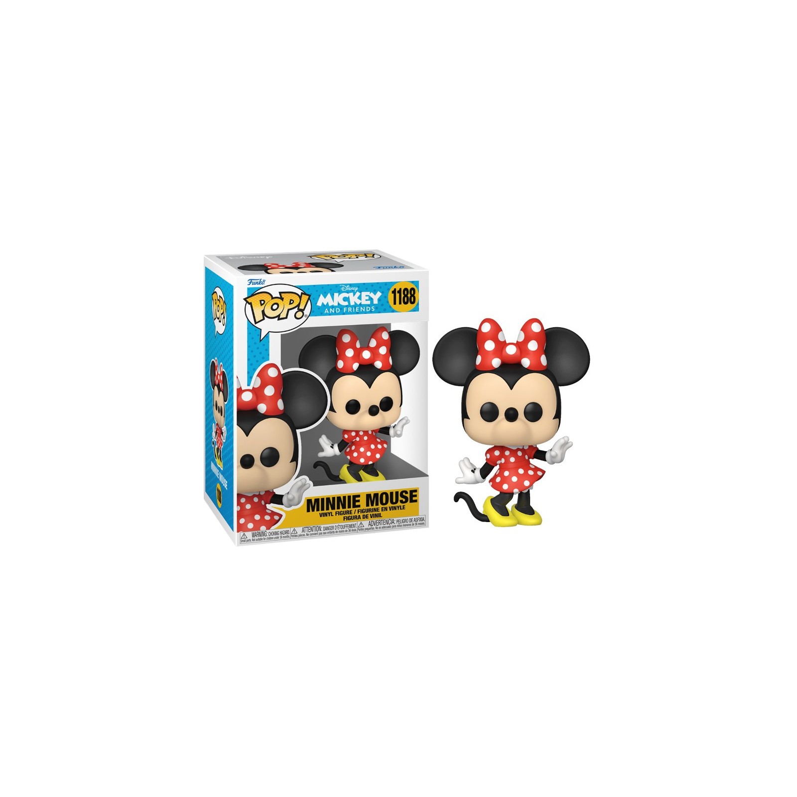 FUNKO POP! DISNEY MICKEY AND FRIENDS: MINNIE MOUSE (1188)