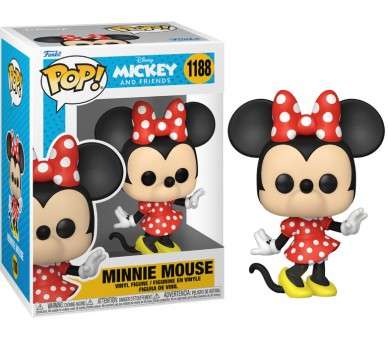 FUNKO POP! DISNEY MICKEY AND FRIENDS: MINNIE MOUSE (1188)