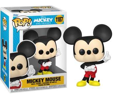 FUNKO POP! DISNEY MICKEY AND FRIENDS: MICKEY MOUSE (1187)