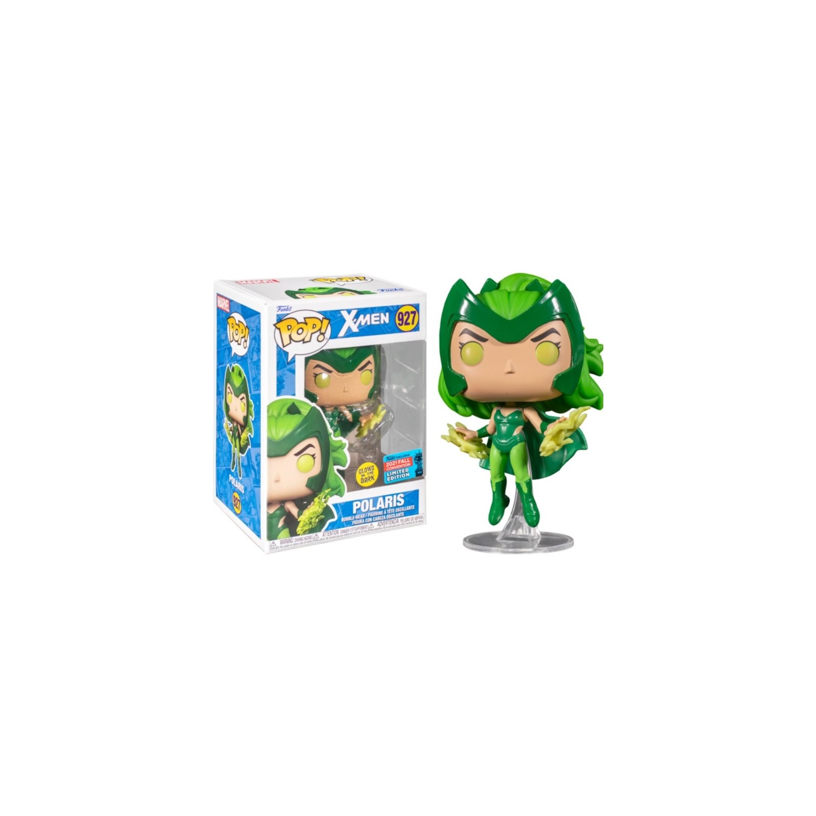 FUNKO POP! X-MEN: POLARIS (LIMITED EDITION) (GLOWS IN THE DARK) (927)