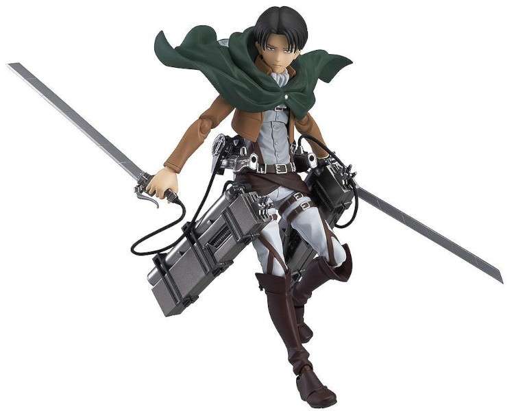 GOOD SMILE COMPANY ATTACK ON TITAN FIGMA: LEVI (213) 14 CM