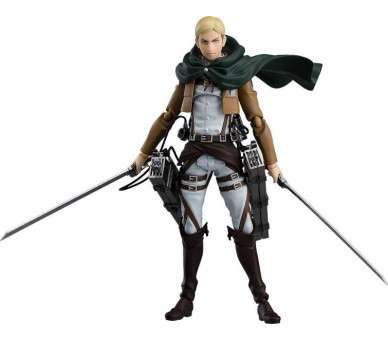 GOOD SMILE COMPANY ATTACK ON TITAN FIGMA: ERWIN SMITH (446) 15 CM