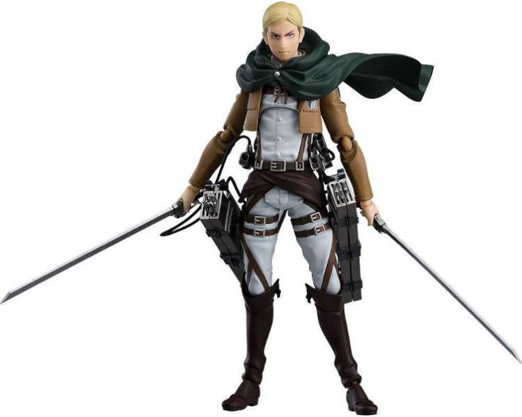 GOOD SMILE COMPANY ATTACK ON TITAN FIGMA: ERWIN SMITH (446) 15 CM