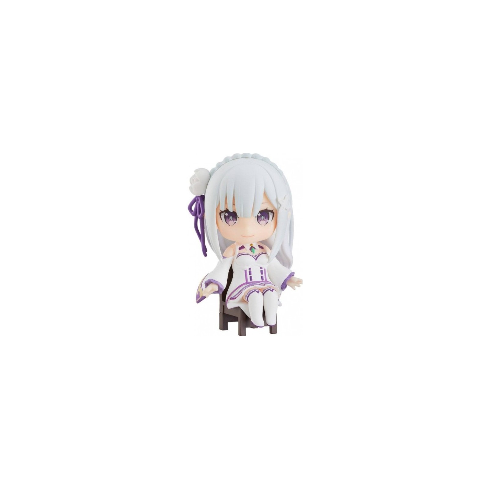 GOOD SMILE COMPANY RE: ZERO STARTING LIFE IN ANOTHER WORLD NENDOROID SWACCHAO: EMILIA (9 CM)