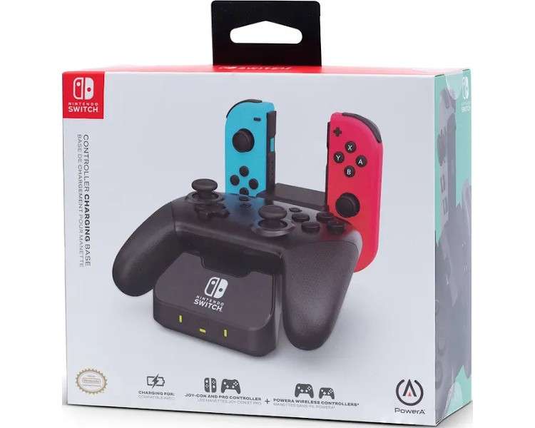 POWER A JOY-CON & PRO CONTROLLER CHARGING BASE