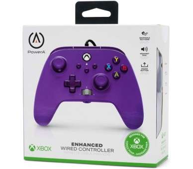 POWER A ENHANCED WIRED CONTROLLER LILAC (LILA) (XBONE/PC)