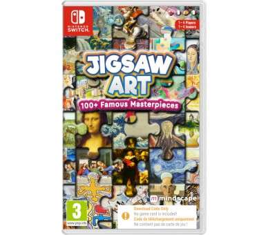 JIGSAW ART: 100 + FAMOUS MASTERPIECES (CIAB)