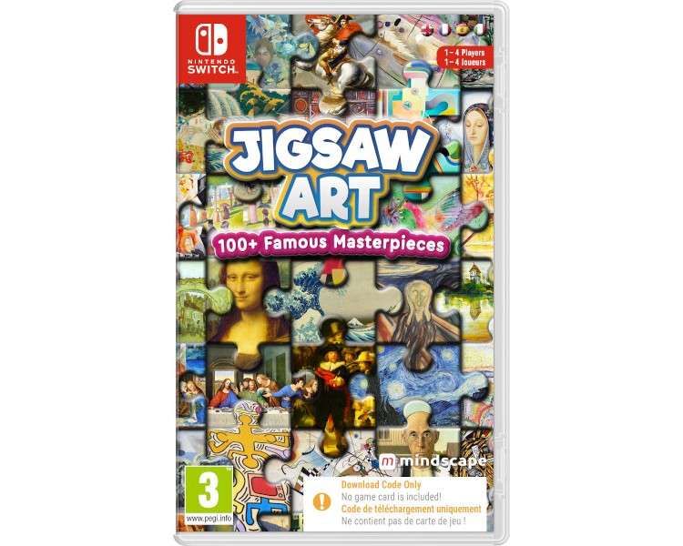 JIGSAW ART: 100 + FAMOUS MASTERPIECES (CIAB)