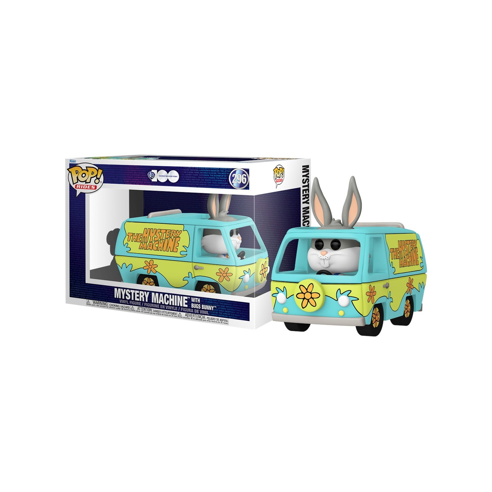 FUNKO POP! RIDES - WARNER BROS: LOONEY TUNES MYSTERY MACHINE WITH BUGS BUNNY (296)