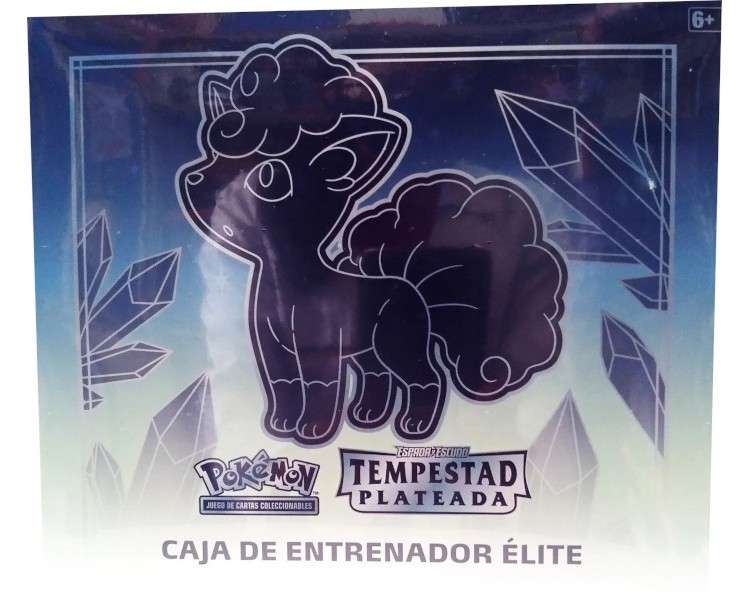 POKEMON ESPADA Y ESCUDO TEMPESTAD PLATEADA CAJA ENTRENADOR ELITE  (ESP)