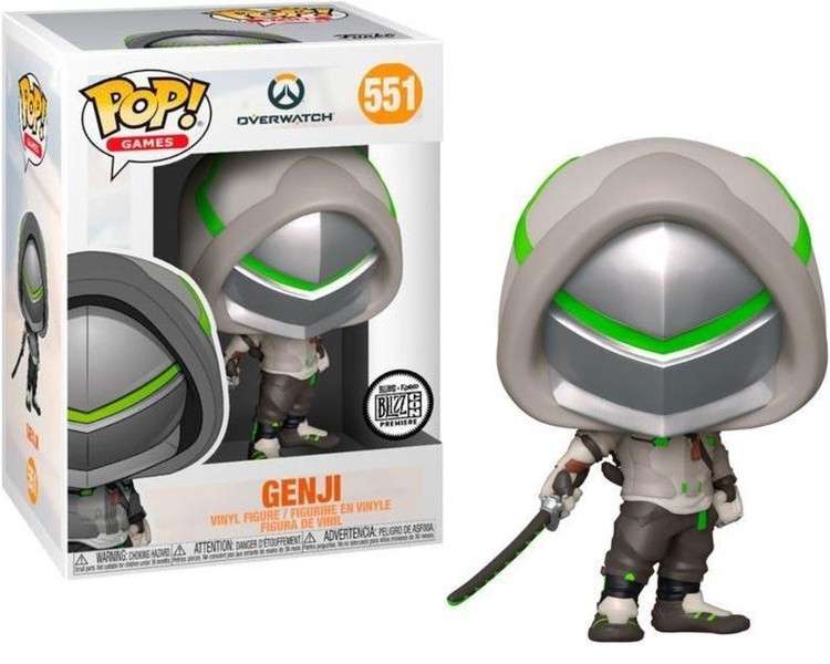 FUNKO POP! GAMES - OVERWATCH: GENJI (551)