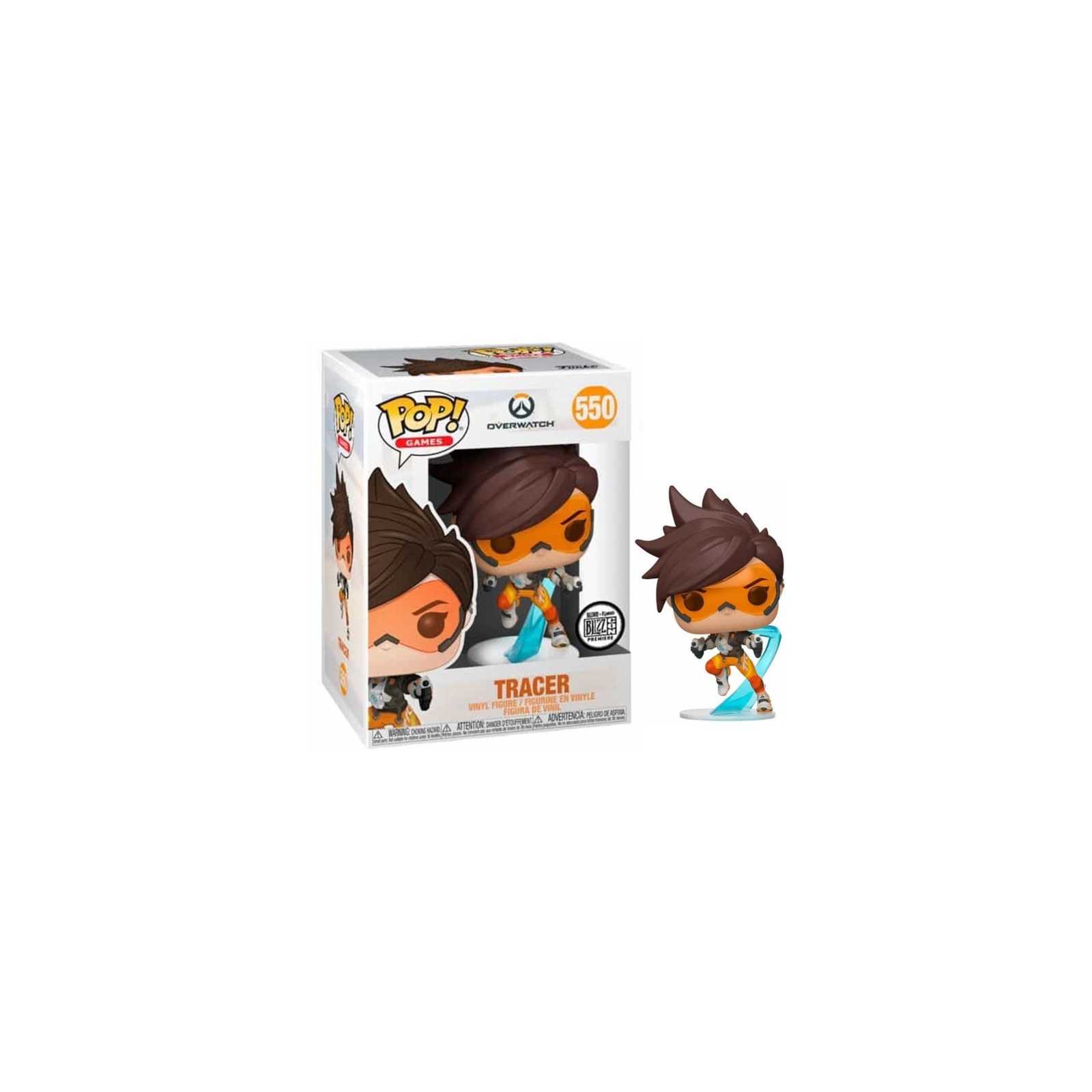 FUNKO POP! GAMES - OVERWATCH: TRACER (550)