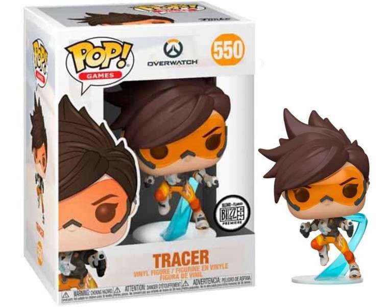 FUNKO POP! GAMES - OVERWATCH: TRACER (550)