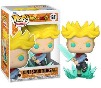 FUNKO POP! ANIMATION - DRAGON BALL Z: SUPER SAIYAN TRUNKS WITH SWORD (1281)