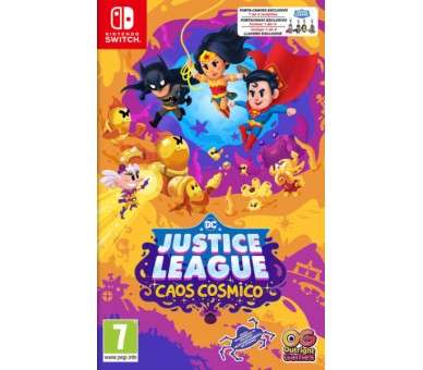 DC JUSTICE LEAGUE: CAOS COSMICO (INCLUYE LLAVERO EXCLUSIVO)