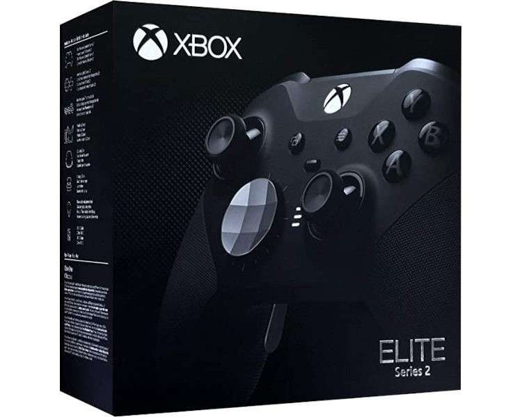 WIRELESS CONTROLLER ELITE SERIES 2 BLACK (NEGRO) (XBOX ONE/ WINDOWS 10/ ANDROID/ iOS)