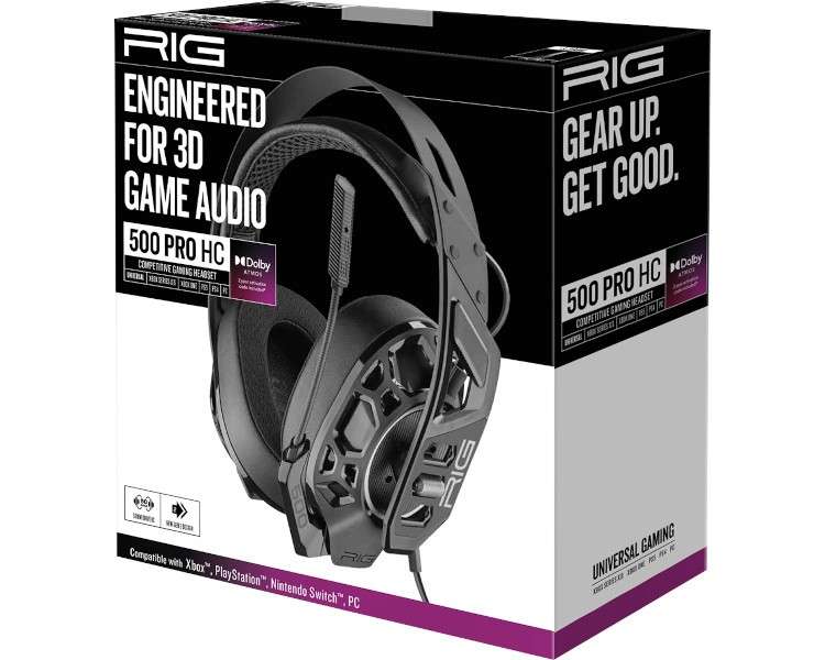 NACON RIG GAMING HEADSET RIG SERIE 500PRO HC (PS5/PS4/XBOX/SWITCH/PC)