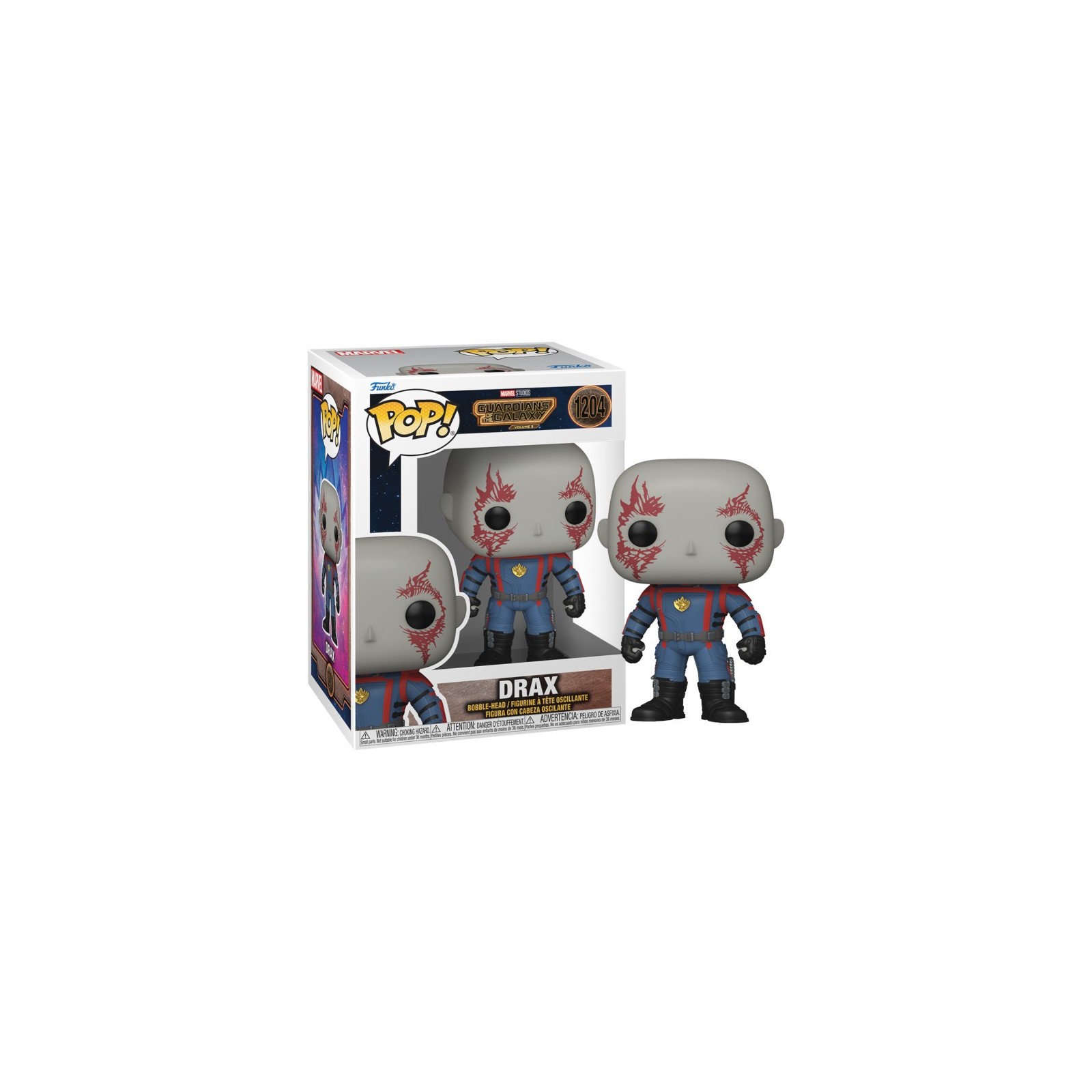 FUNKO POP! MARVEL THE GUARDIANS OF THE GALAXY: DRAX (1204)
