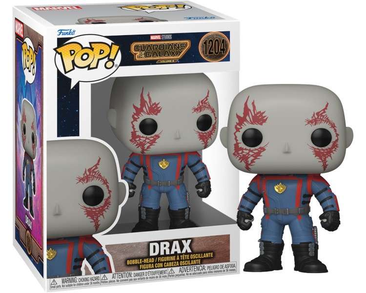 FUNKO POP! MARVEL THE GUARDIANS OF THE GALAXY: DRAX (1204)