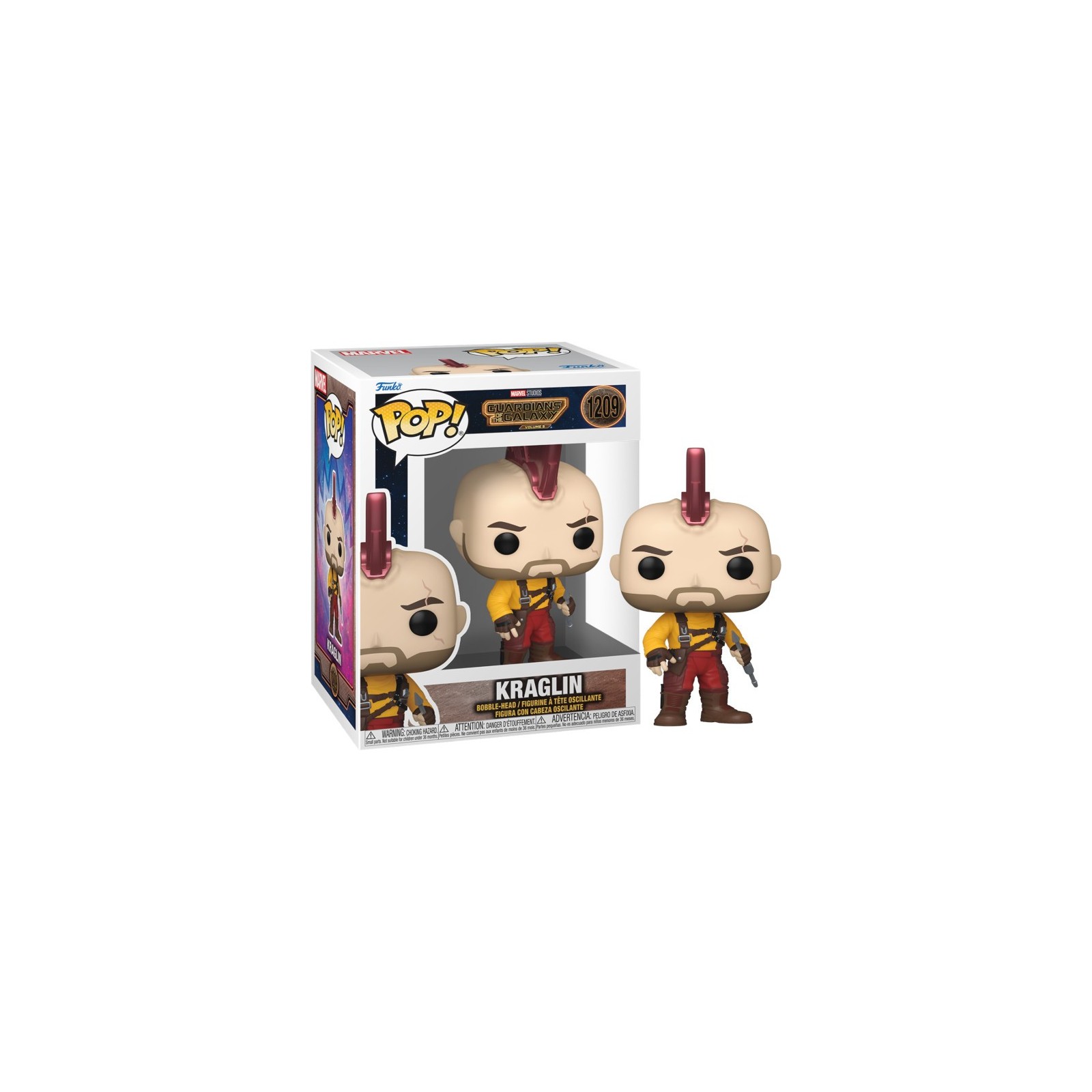 FUNKO POP! MARVEL THE GUARDIANS OF THE GALAXY: KRAGLIN (1209)