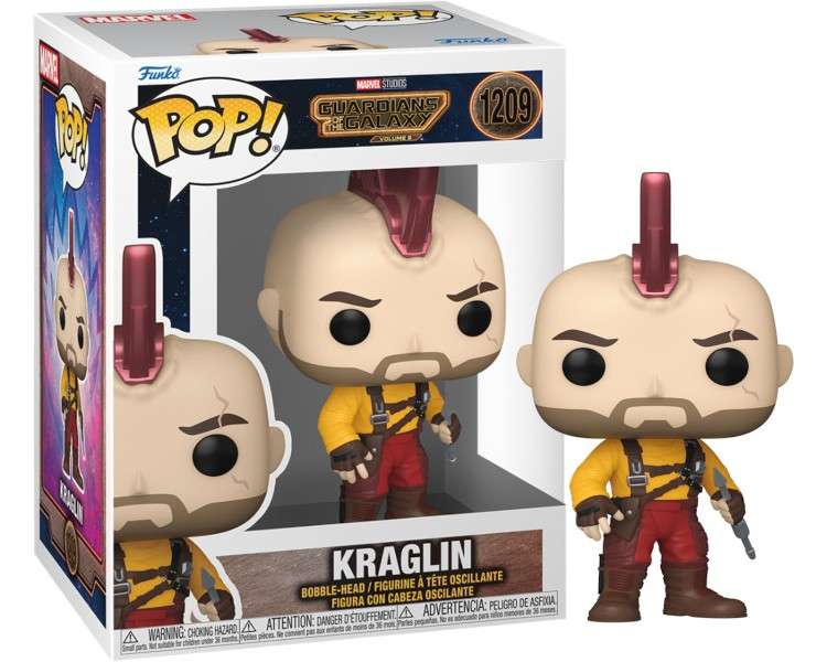 FUNKO POP! MARVEL THE GUARDIANS OF THE GALAXY: KRAGLIN (1209)