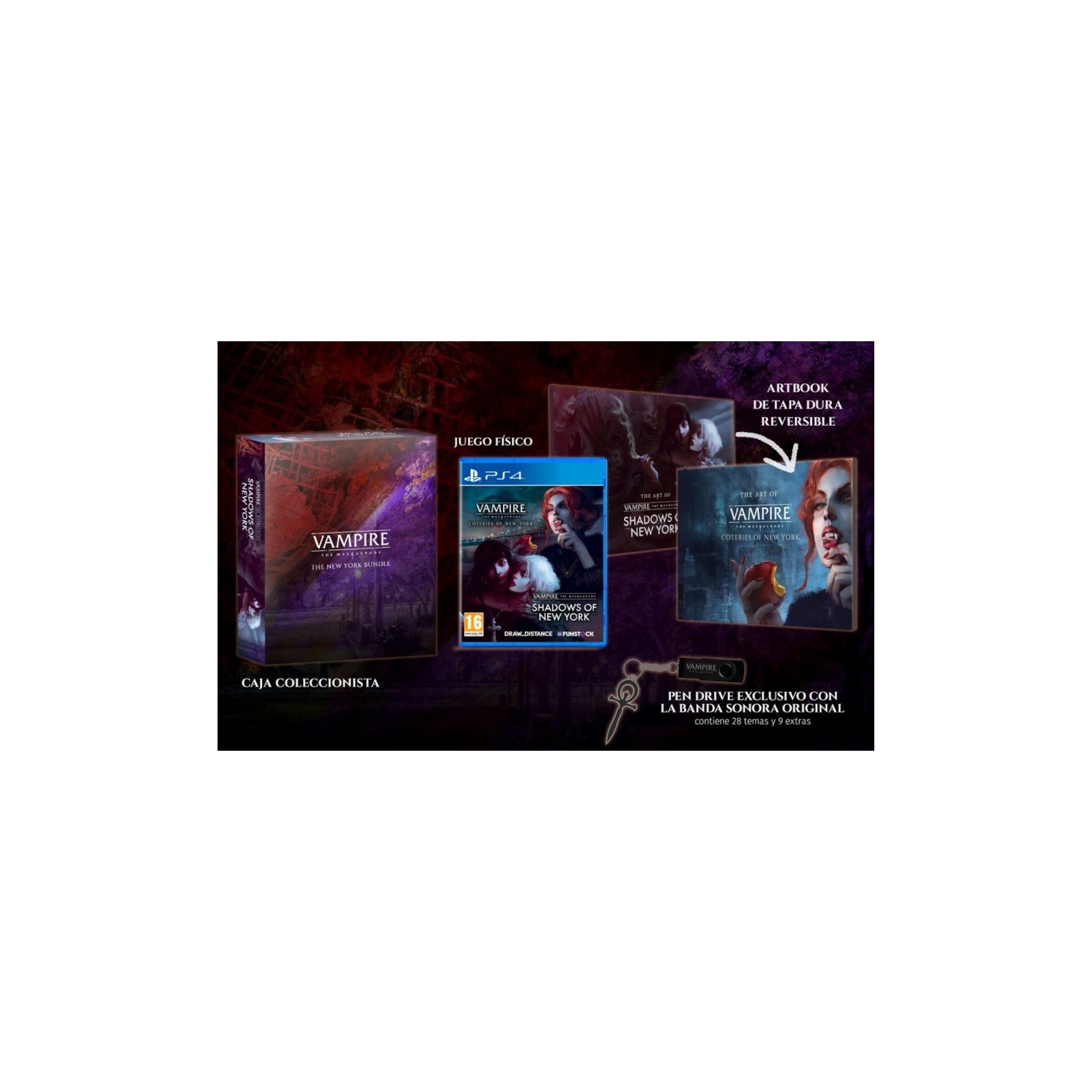 VAMPIRE: THE MASQUERADE - THE NEW YORK BUNDLE (COLLECTOR"S EDITION)